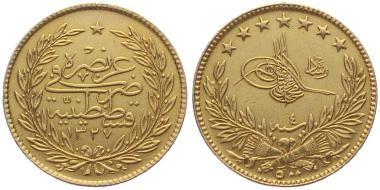Türkei 500 Kurush AH1327 - Muhammad V.